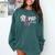 Nursing Graduation Nurse Est 2018 T-Shirt Comfort Colors Sweatshirt Blue Spruce