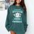Nursing School Graduation Inherited RN LPN Nurse Grad 2021 Comfort Colors Sweatshirt Blue Spruce