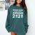 Nursing School Survivor Graduation Nurse RN 2020 Friend Comfort Colors Sweatshirt Blue Spruce