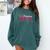 Nursing Shirt Graduation Nurse School Trauma Queen Shirt Comfort Colors Sweatshirt Blue Spruce
