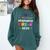 I Officially Graduated Pre-k Graduation Pre k Class 2023 Kid Comfort Colors Sweatshirt Blue Spruce