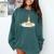 Oh The Places You’Ll Go 2025 Graduation Comfort Colors Sweatshirt Blue Spruce