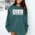 OHS High School Graduation Party Rival Game OHS Reunion Comfort Colors Sweatshirt Blue Spruce