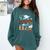 OK I Graduated Can I Go Back To Bed Now Graduation Comfort Colors Sweatshirt Blue Spruce