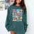 OT Daily Affirmations Occupational Therapy Month Graduation Comfort Colors Sweatshirt Blue Spruce