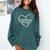 OT Graduation Group Matching Occupational Therapist Comfort Colors Sweatshirt Blue Spruce