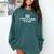 I Paused My K-Drama To Be Here Funny Introvert Korean Drama Comfort Colors Sweatshirt Blue Spruce