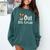 Peace Out 5th Grade Tie Dye Graduation Class Of 2026 Comfort Colors Sweatshirt Blue Spruce