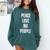Peace Love And No People Sarcastic Humor Introvert Comfort Colors Sweatshirt Blue Spruce Peace Love And No People Sarcastic Humor Introvert Comfort Colors Sweatshirt Blue Spruce