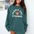 People Are Strange Monkey Introvert People Hater Comfort Colors Sweatshirt Blue Spruce