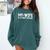 Pharmacy Tech My Wife Is a Drug Dealer Graduation Comfort Colors Sweatshirt Blue Spruce