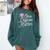 Phd College Phdiva Graduation 2021 Comfort Colors Sweatshirt Blue Spruce