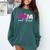 PhDiva Graduation Doctorate Student Graduate Comfort Colors Sweatshirt Blue Spruce