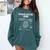 Physician Assistant Essentials PA Student Graduation Comfort Colors Sweatshirt Blue Spruce