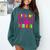 Pink STRAIGHT OUTTA Preschool PRE-K Graduation Comfort Colors Sweatshirt Blue Spruce