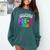 Pre-K Graduation Class Of 2026 Pre-K Graduated 2026 Comfort Colors Sweatshirt Blue Spruce