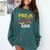 Pre-K Nailed It Class Of 2018 Graduation Comfort Colors Sweatshirt Blue Spruce