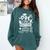 Preschool 2022 Graduate Pandemicstyle Prek3 Prek4 Graduation Comfort Colors Sweatshirt Blue Spruce