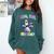Preschool Graduate Shirt ABC 123 Mic Drop Llama Graduation Comfort Colors Sweatshirt Blue Spruce