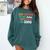 Pretend I Am Not Here That's What I'm Doing Introvert Comfort Colors Sweatshirt Blue Spruce