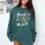 Proud Army Wife Army Graduation Wife US Army Wife Comfort Colors Sweatshirt Blue Spruce