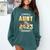 Proud Aunt Of A Class Of 2023 Graduate Graduation Women Comfort Colors Sweatshirt Blue Spruce