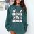 Proud Brother Of A 2019 Senior School Graduation Shirt Comfort Colors Sweatshirt Blue Spruce