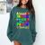 Proud Brother Of 2022 Pre K Graduate Graduation Comfort Colors Sweatshirt Blue Spruce