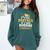 Proud Brother Class Of 2025 Nursing Graduate Graduation Comfort Colors Sweatshirt Blue Spruce