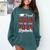 Proud Cousin Of A 2025 Graduate For Graduation Comfort Colors Sweatshirt Blue Spruce