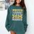 Proud Cousin Of A 2025 Graduate Shirt Class 2025 Graduation Comfort Colors Sweatshirt Blue Spruce