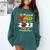 Proud Dad Of 2023 Pre K Graduate Graduation Comfort Colors Sweatshirt Blue Spruce