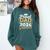 Proud Dad Of A 2026 Graduate Class Of 2026 Dad Graduation Comfort Colors Sweatshirt Blue Spruce
