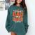 Proud Dad Of A 2026 Senior Basketball Graduation Family Comfort Colors Sweatshirt Blue Spruce