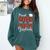 Proud Dad Of a Class Of 2025 Graduate For Graduation Comfort Colors Sweatshirt Blue Spruce