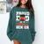 Proud Dad Of a Football Senior 2026 Graduation Comfort Colors Sweatshirt Blue Spruce