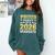 Proud Family Of A 2026 Graduate Shirt Class 2026 Graduation Comfort Colors Sweatshirt Blue Spruce