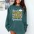 Proud Fiance Of A 2025 Graduate Fiance Graduation 2025 Senio Comfort Colors Sweatshirt Blue Spruce