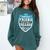 Proud Friend Of a 2018 College Grad Graduation Comfort Colors Sweatshirt Blue Spruce