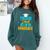 Proud Graduation Dad Father Of Graduates Comfort Colors Sweatshirt Blue Spruce