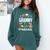 Proud GRAMMY Of A 5th Grade Graduate Graduation 2024 Senior Comfort Colors Sweatshirt Blue Spruce