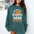 Proud Grandma Of A 2026 Senior Basketball Graduation Comfort Colors Sweatshirt Blue Spruce