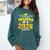 Proud Grandma Of A 2026 Senior Softball Graduation Matching Comfort Colors Sweatshirt Blue Spruce