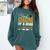 Proud Grandma Of Senior 2026 Graduate Family Graduation 2026 Comfort Colors Sweatshirt Blue Spruce
