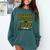 Proud Grandpa Of A 2023 Graduate Graduation Comfort Colors Sweatshirt Blue Spruce