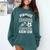 Proud Grandpa Of a Soccer Senior Class Of 2026 Graduation Comfort Colors Sweatshirt Blue Spruce
