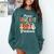 Proud Great Aunt Of a Class Of 2026 Graduate Graduation Comfort Colors Sweatshirt Blue Spruce