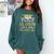 Proud Lil Cousin Of a 2026 Graduate Class Senior Graduation Comfort Colors Sweatshirt Blue Spruce