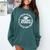 Proud Mama Of a Class Of 2025 Graduate Graduation 2025 Comfort Colors Sweatshirt Blue Spruce