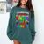 Proud MAWMAW Of Awesome Kindergarten Pre-K Graduation 2025 Comfort Colors Sweatshirt Blue Spruce